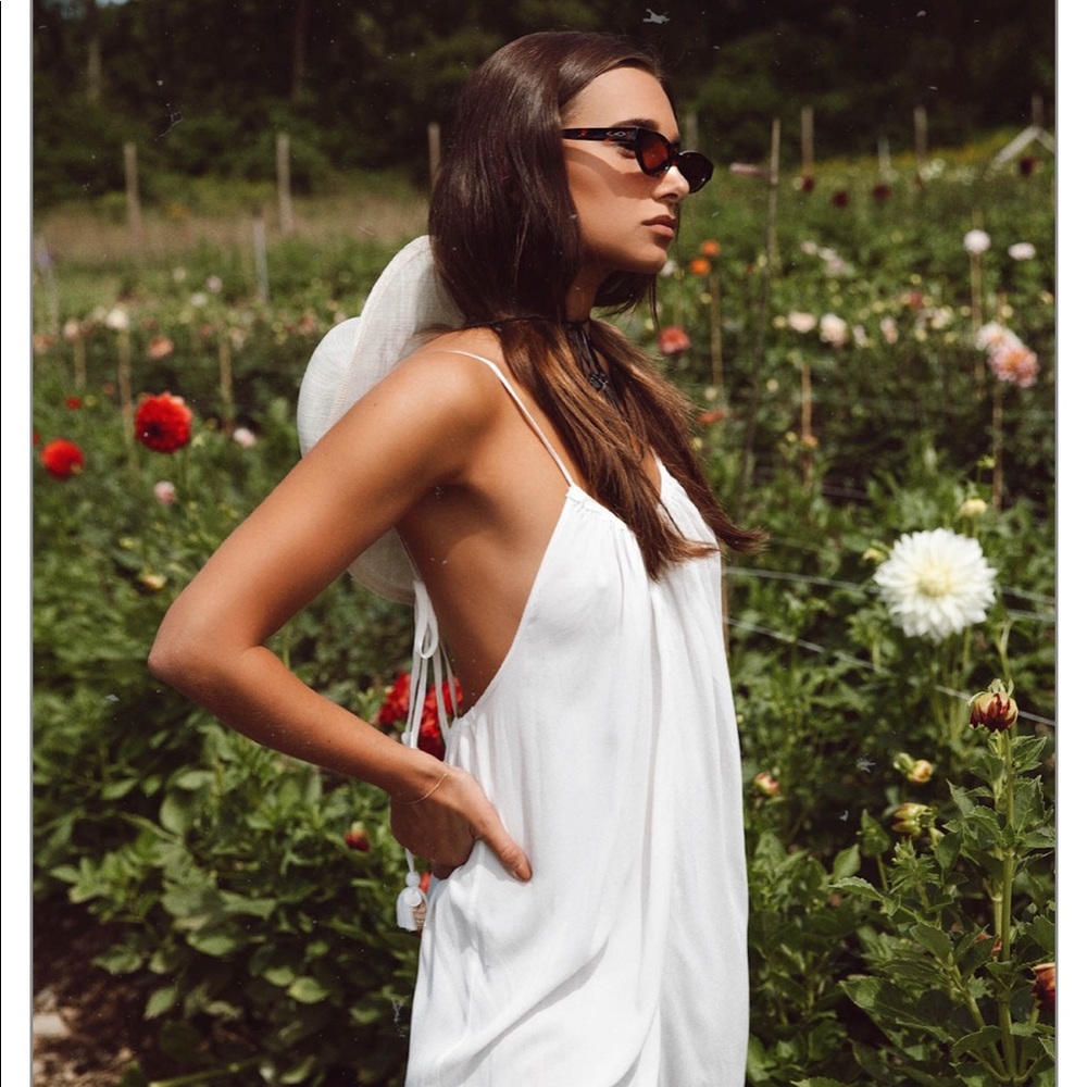 WeWoreWhat Kaia Jumpsuit White XS New w Tags